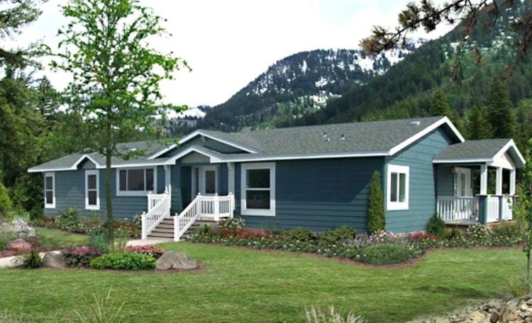 mobile home siding - vinyl siding on a double wide