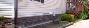 mobile home skirting - rouck foundation