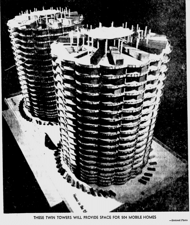 SkyeRise Terrace - high rise mobile home tower
