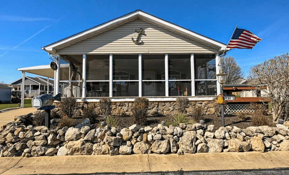 mobile homes with great porches ohio exterior