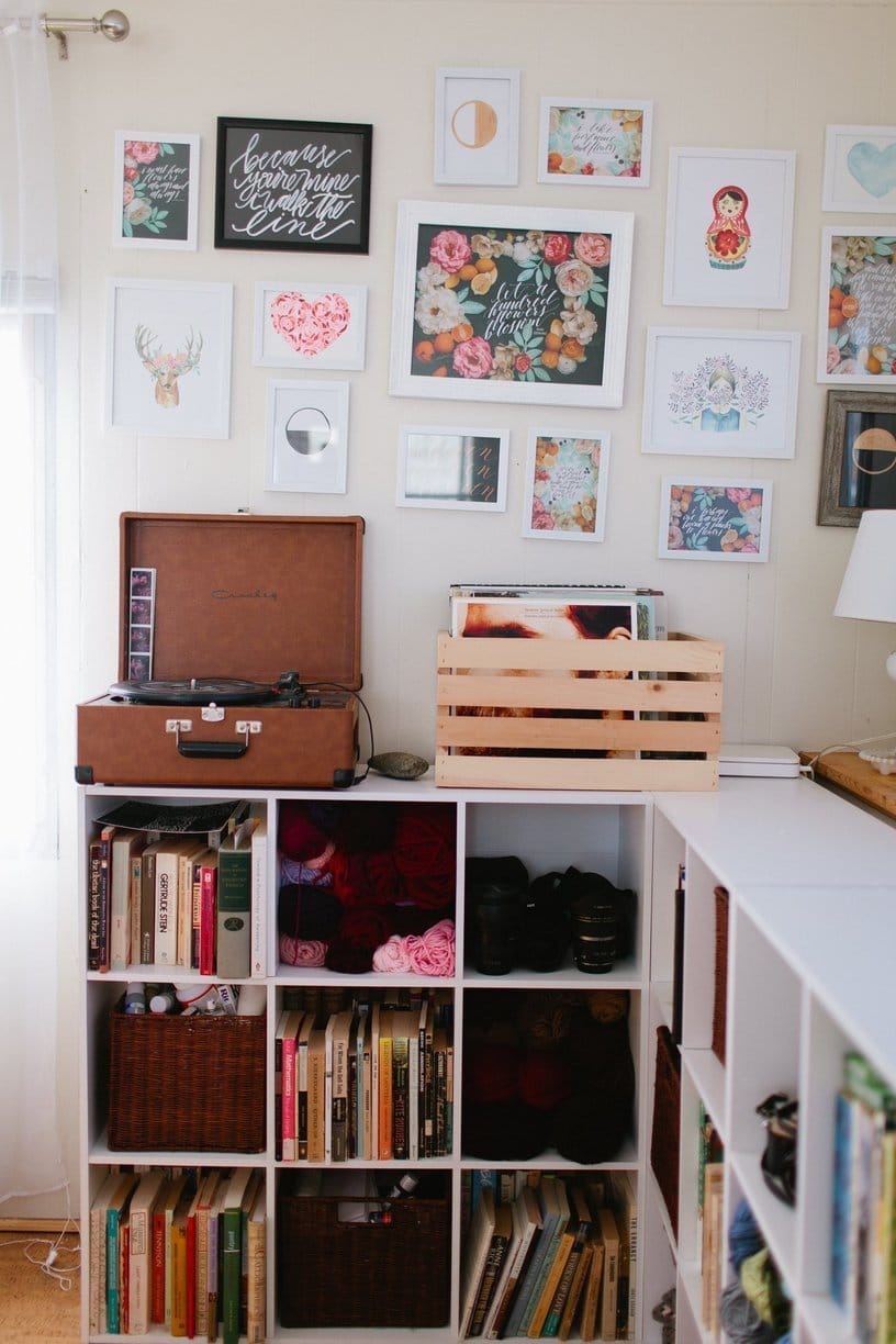 mobile home decor-modern retro vintage decor