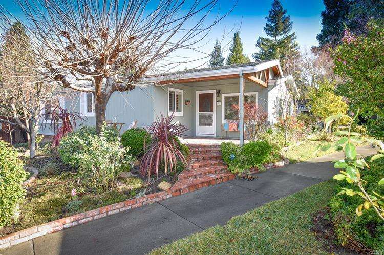 modernizing an older mobile home landscaping