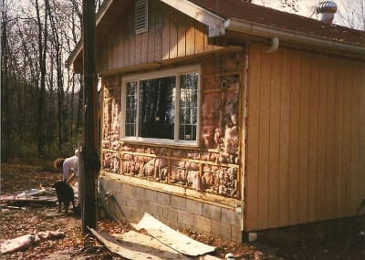 original insulation in manufactured home