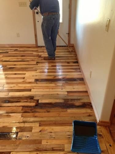 pallet floor project
