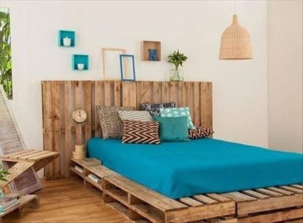 pallet platform bed project