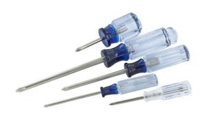 Tools Every New Mobile Home Owner Should Have- Phillips head screwdrivers
