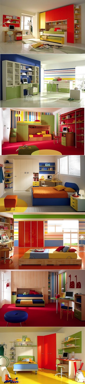 mobile home bedroom decorating ideas-colorful bedrooms