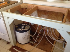 replumbing mobile home