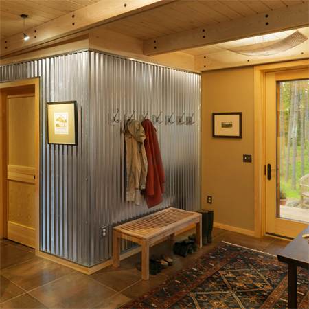 sheet metal home decor-sheet metal wall covering