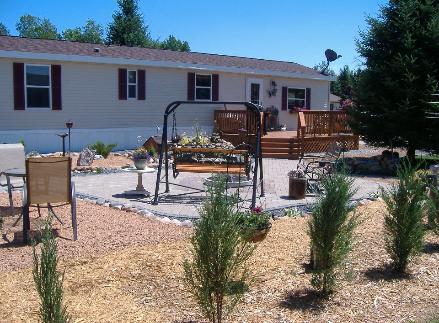 single wide landscaping ideas