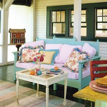 single wide porch decor