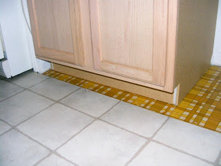 single wide kitchen remodel-kitchen floor