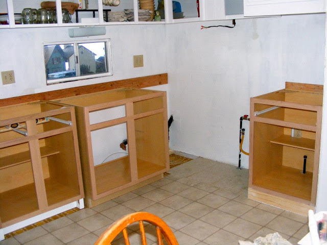 single wide kitchen remodel-kitchen cabinets