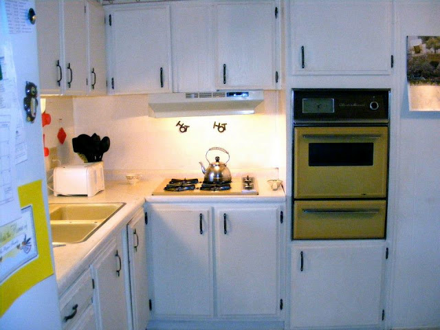 single wide kitchen remodel-before