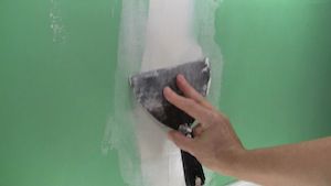 vinyl walls in mobile homes-skimming excess mud - updating mobile home walls
