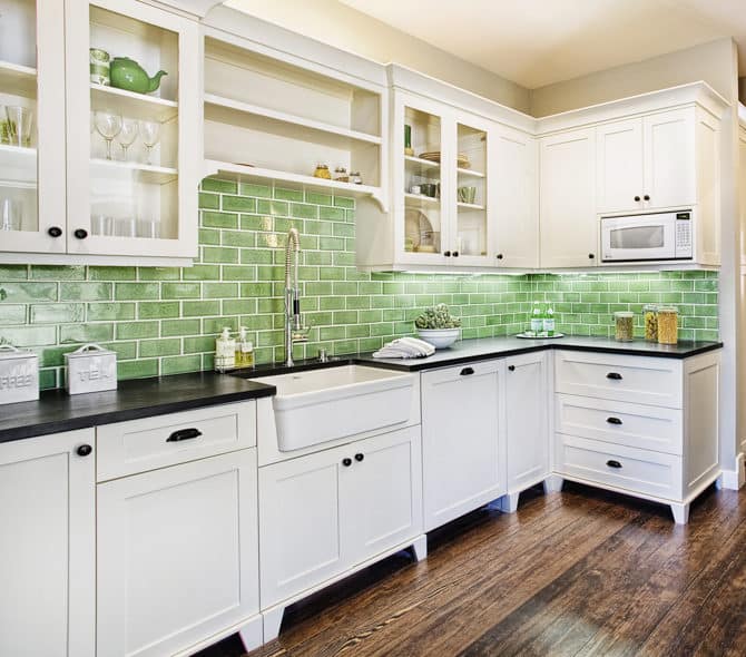 Subway Tile kitchen
