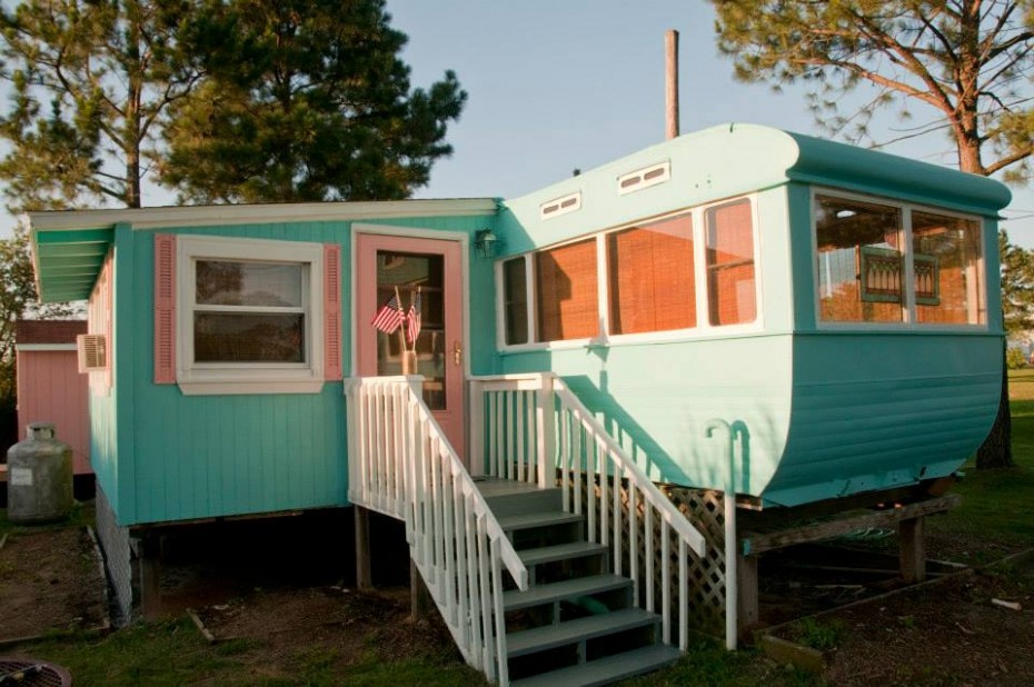 mobile home exterior makeover
