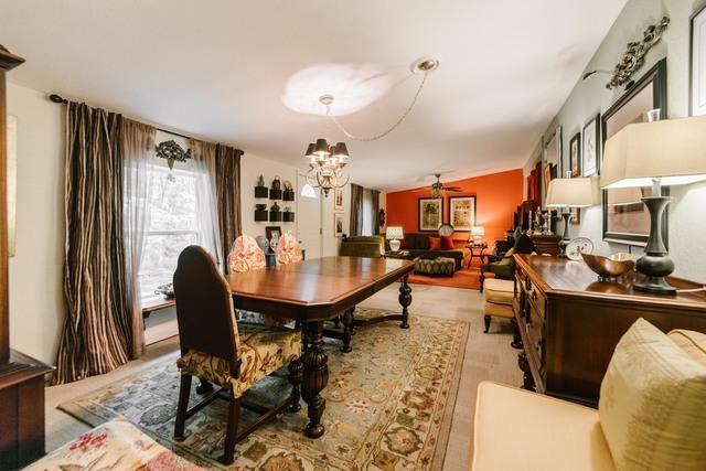 this 1997 double wide manufactured home is gorgeous - interior - formal dining room
