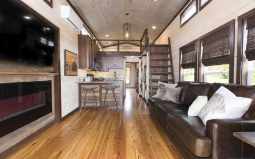 tiny home designs-the alexander interior