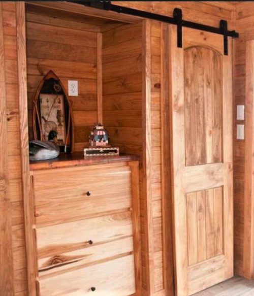 tiny home designs-the jt barn door