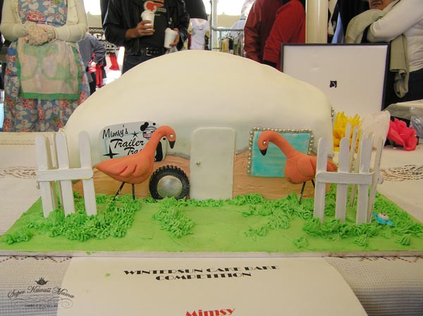 mobile home and camper themed cakes
