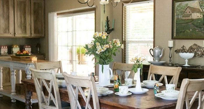 update a new manufactured home - dining room 2