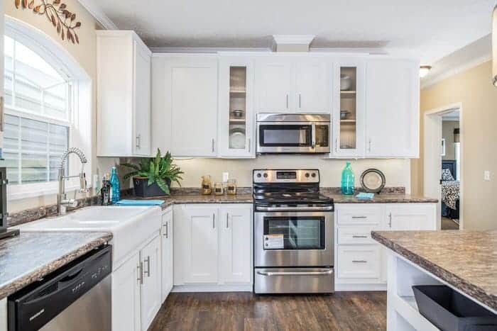 upgraded appliances