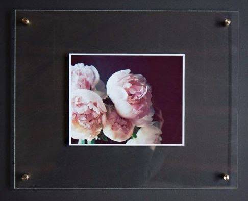 use plexiglass to hang diy wall art