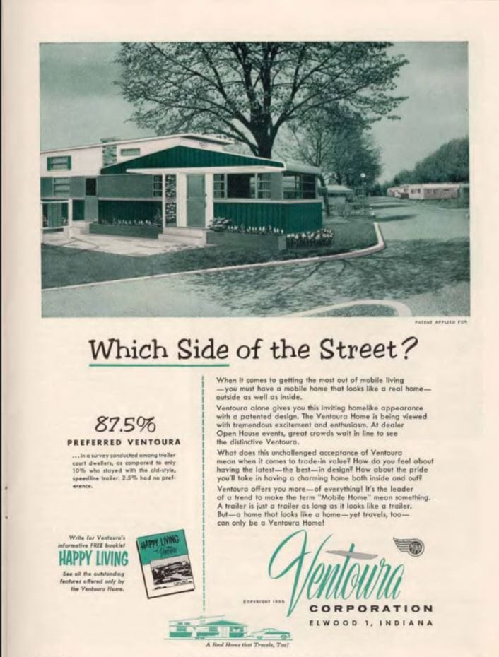 vintage mobile homes-ventoura home