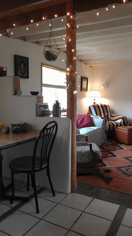mobile home decor-vintage mobile home remodel in Sante Fe
