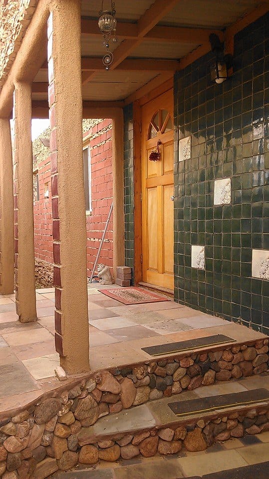 mobile home decor-vintage mobile home remodel - southwestern style