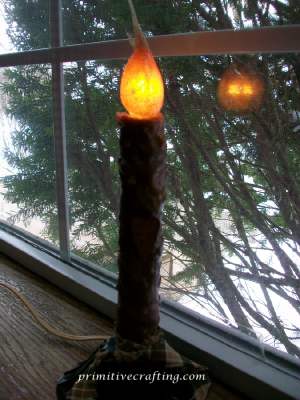 window_light tutorial - primitive country decor and crafts