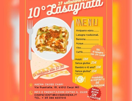 10a LASAGNATA AVIS CARPI
