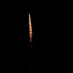 1,2″ Gold Strobe Willow Tail (8 Schuss)