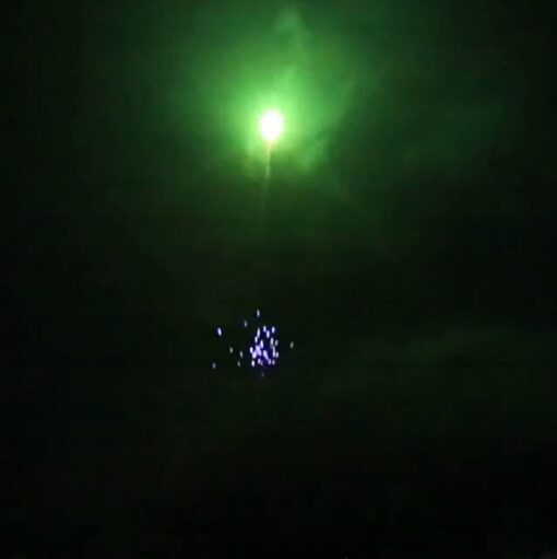 30mm_Green Star with Blue mine_NVSS3007