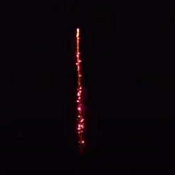 1,2″ Red Strobe Willow Tail (8 Schuss)