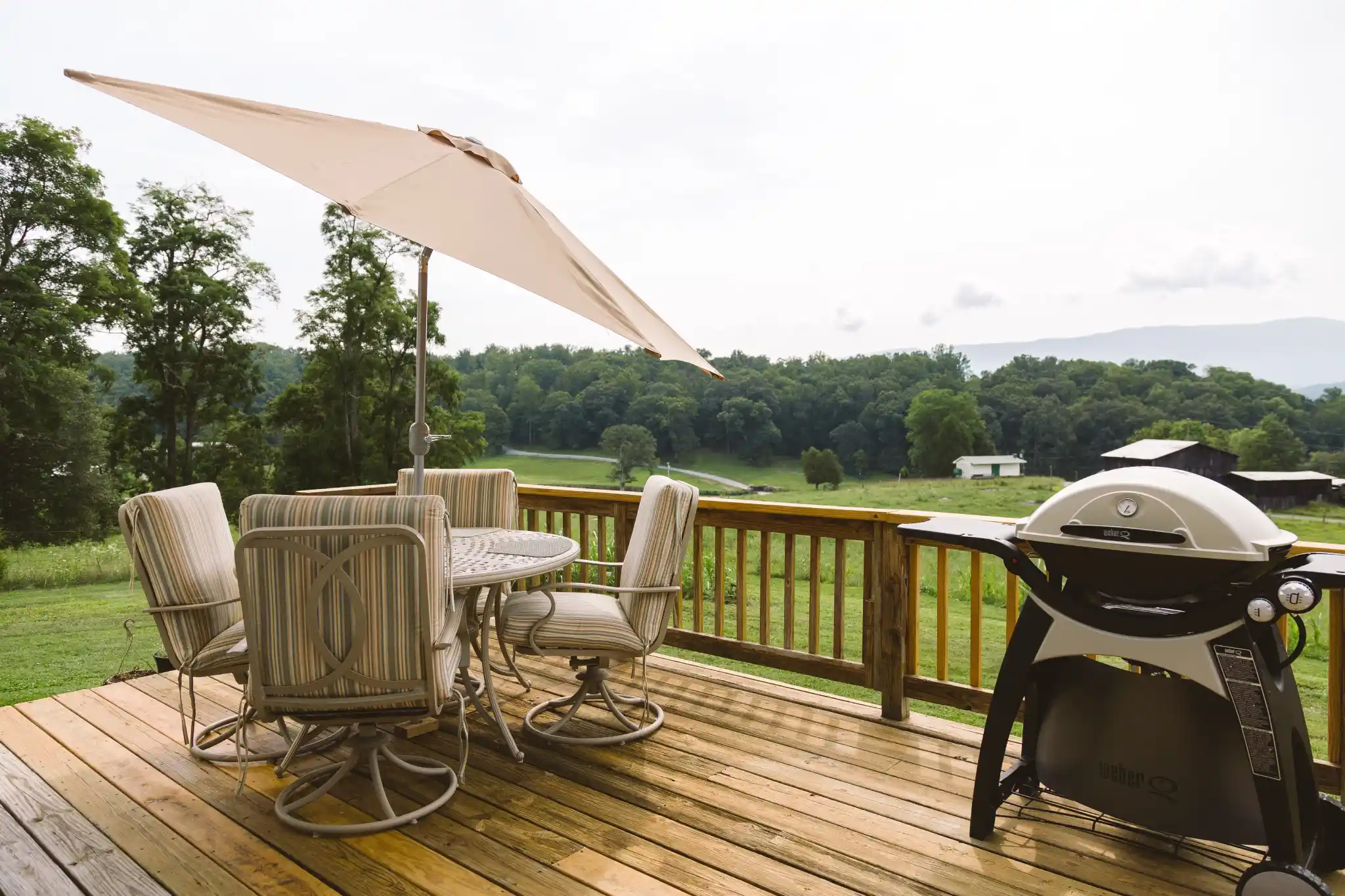 Decks And Patios Backyard Deck With Grill And Picnic Table 2026 01 06 09 18 16 Utc
