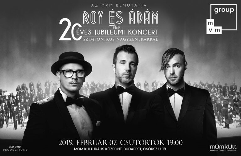 Roy és Ádám | 20 éves jubileumi koncert, szimfonikus nagyzenekarral