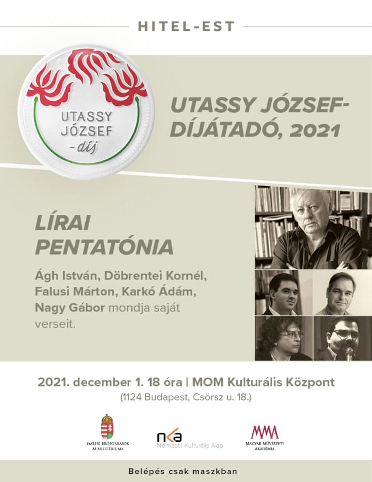 Hitel-est Utassy József díjátadó 2021