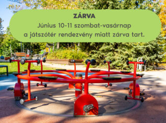 Tájékoztató a MOMkult játszóterének ideiglenes zárvatartásáról