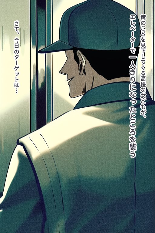 突撃!エレベーターファックおじさん