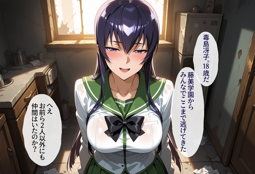 ゾンビがまんえんしたH〇TDの世界で…催● ハーレム作り hitomiエロ漫画raw(同人誌)無料サンプル画像021