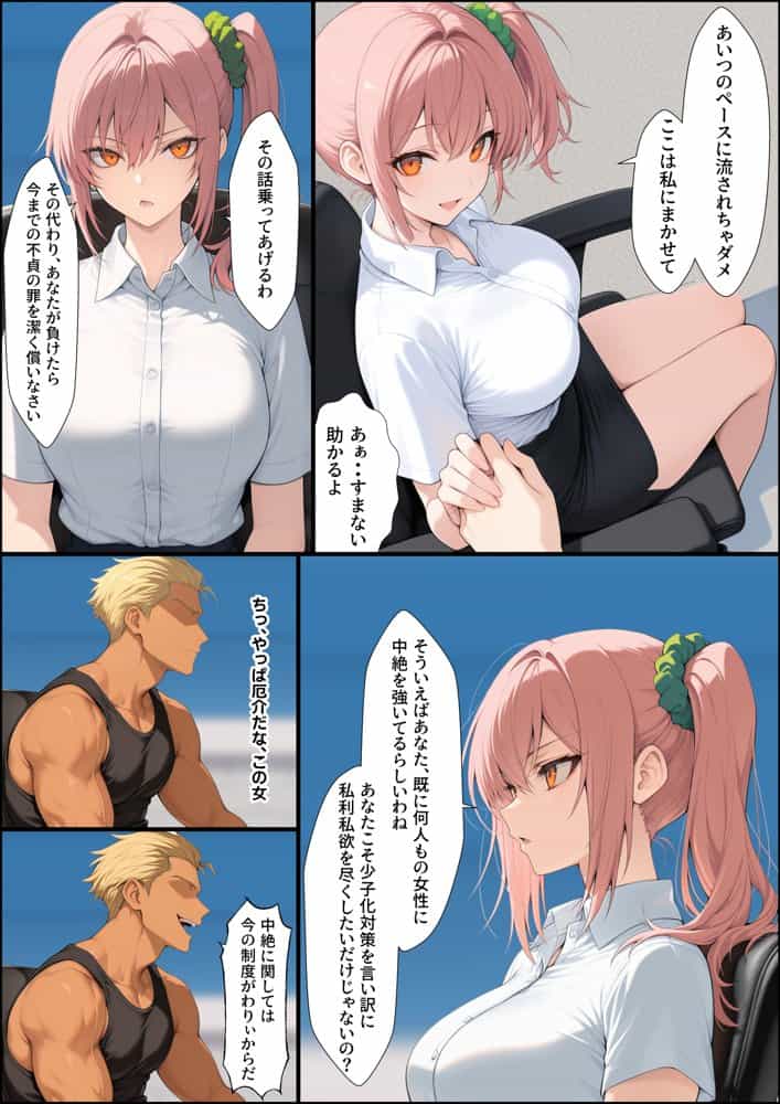 投票率99%!?寝取り派VS純愛派〜勝者の先に待つ日常〜 hitomiエロ漫画raw(同人誌)無料サンプル画像024