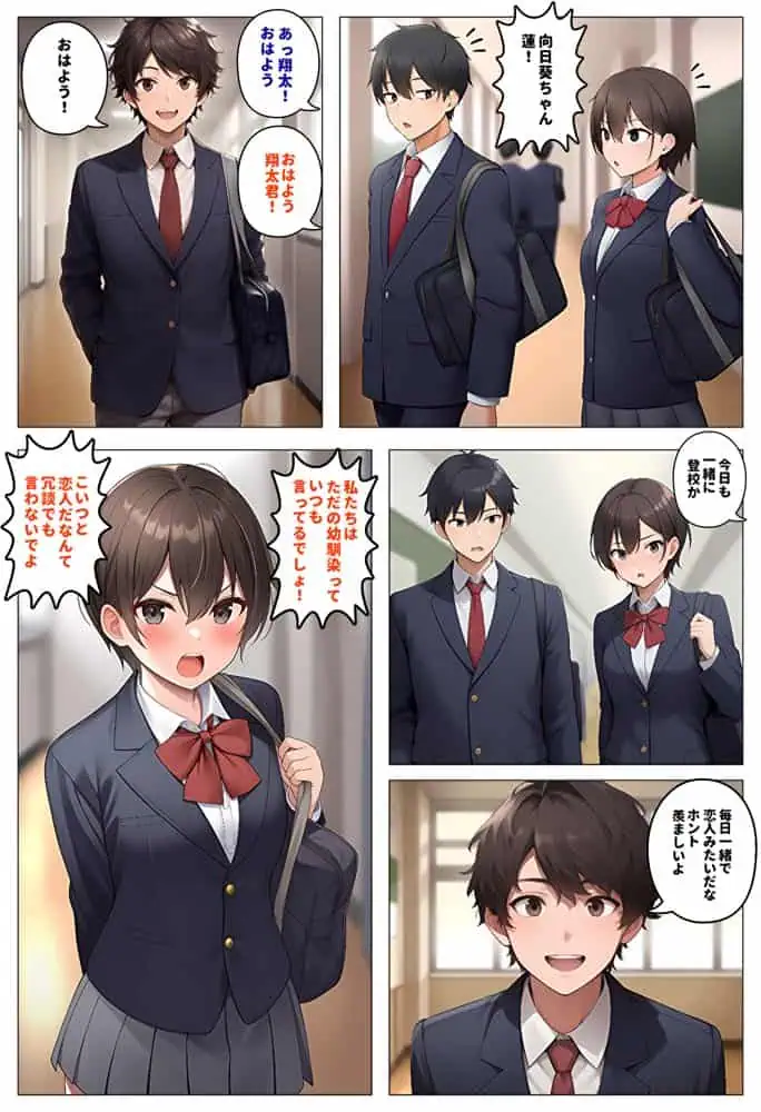 委員長とギャルがセックス勝負〜2・幼馴染が好きなのに委員長と付き合いだした結果
