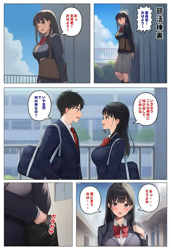 委員長とギャルがセックス勝負〜2・幼馴染が好きなのに委員長と付き合いだした結果