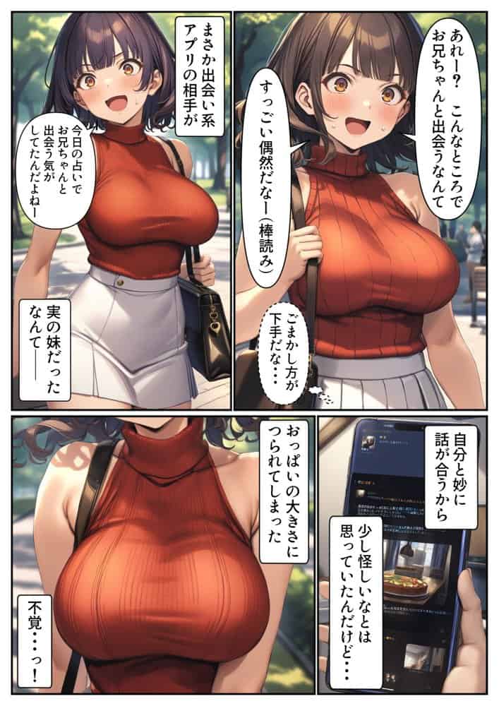 出会い系アプリで妹と出会ってしまった件