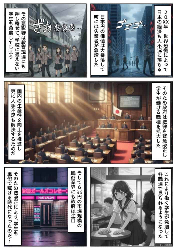 大不況な家計を助けるために、ピンサロ店♂で面接しただけなのに《古手川さん》