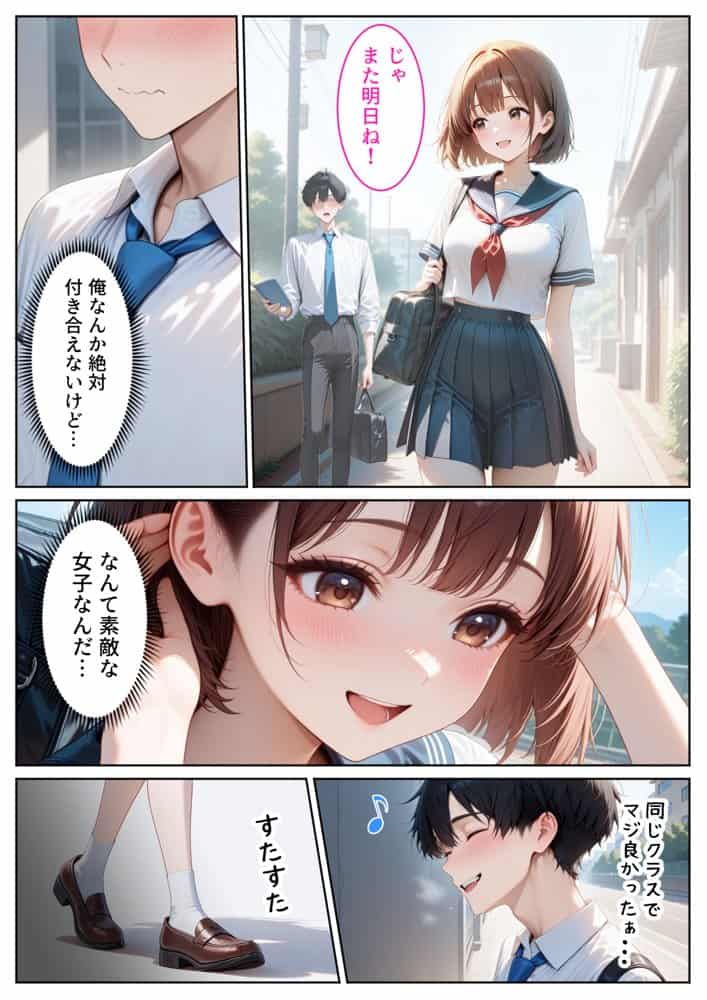 【いきなりエロミッション】スマホでイイナリJ◯  〜謎の任務で人生逆転〜