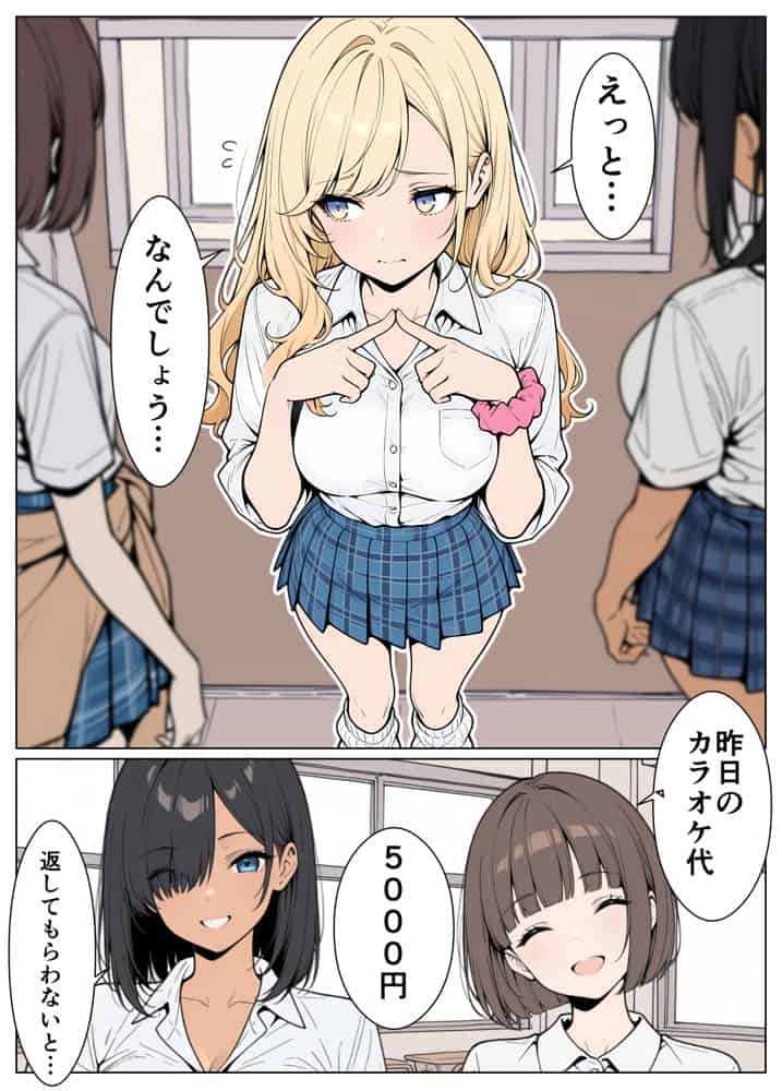 陰キャの僕がギャルと放課後デート hitomiエロ漫画raw(同人誌)無料サンプル画像003