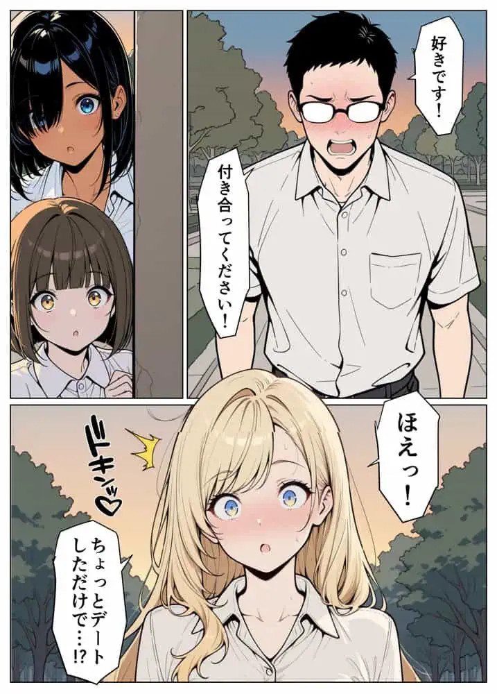 陰キャの僕がギャルと放課後デート hitomiエロ漫画raw(同人誌)無料サンプル画像022